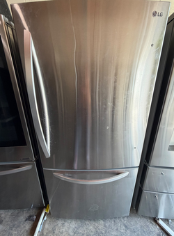 LG Bottom Freezer Refrigerator Stainless Steel