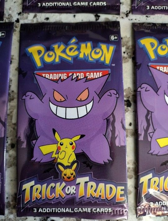 Pokemon Cards  Trick Or Trade 