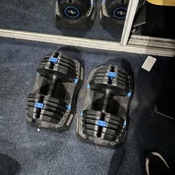 Adjustable Dumbbells 10-50lbs