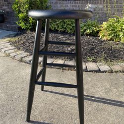 Black Stool Chair, Bar Chair