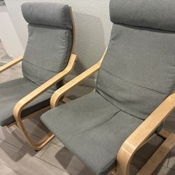 2 IKEA Poang Chairs