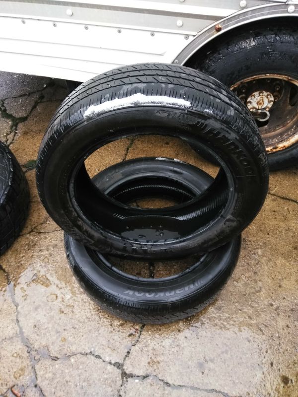 A pair of two tires size 235 /55/R 19 for Sale in Buffalo, NY OfferUp
