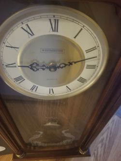 Warminster grandfather clock like new dont need
