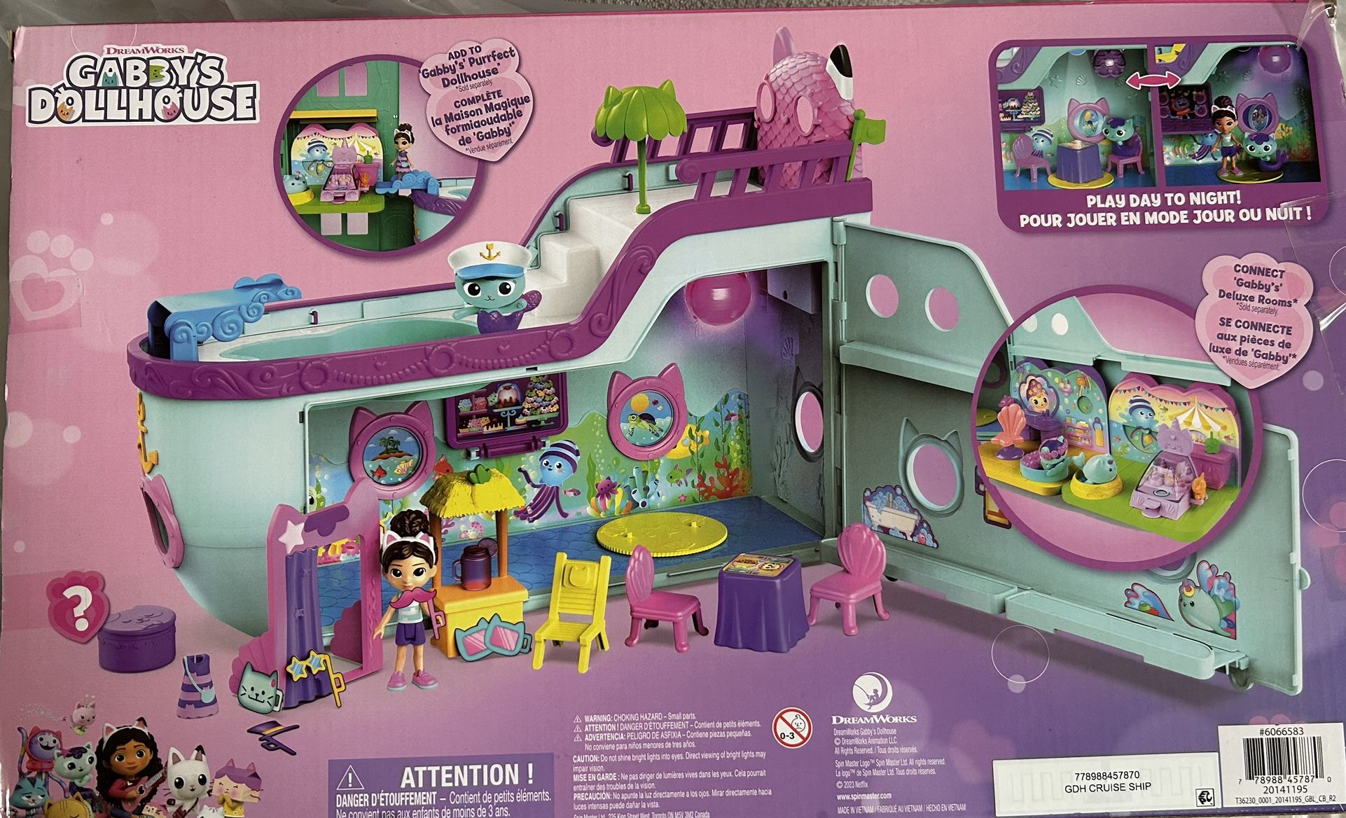 Gabby’s Doll House  And  Cat Friend Ship,