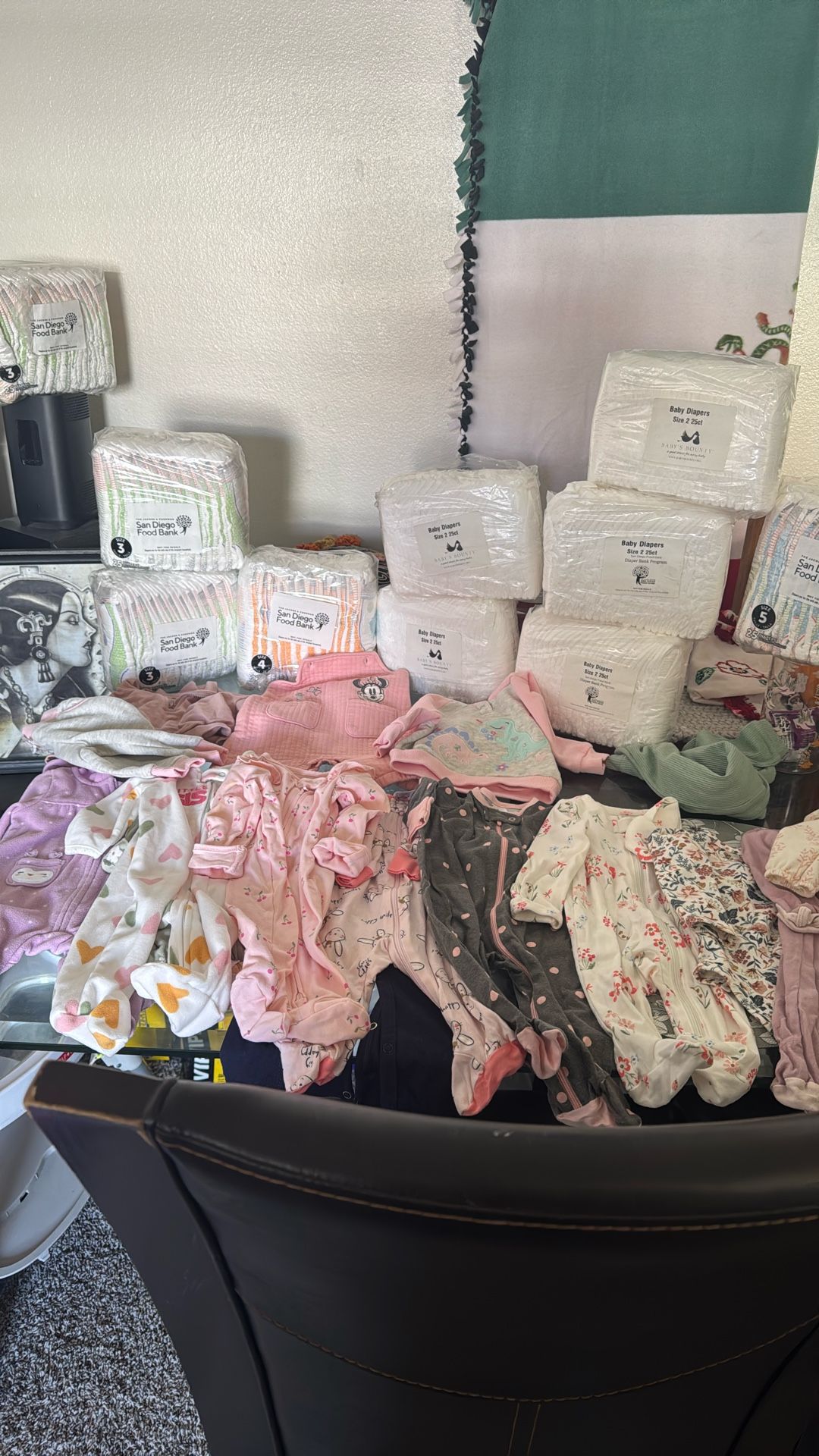 Baby Girl 0-3 Months , 3 Months , Diapers