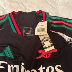 Arsenal Authentic Away 24/25 #7 Saka Jersey Size Large