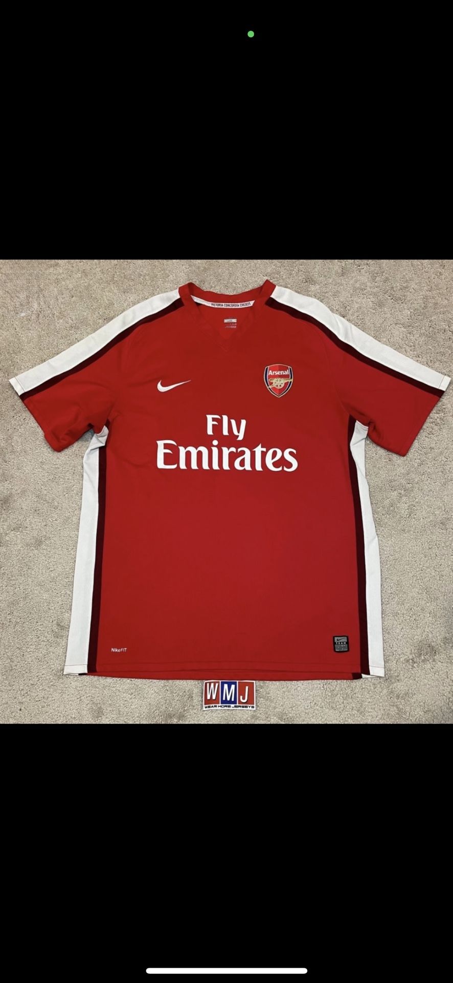 Arsenal 2008/2009/2010 home x Carlos Vela #12