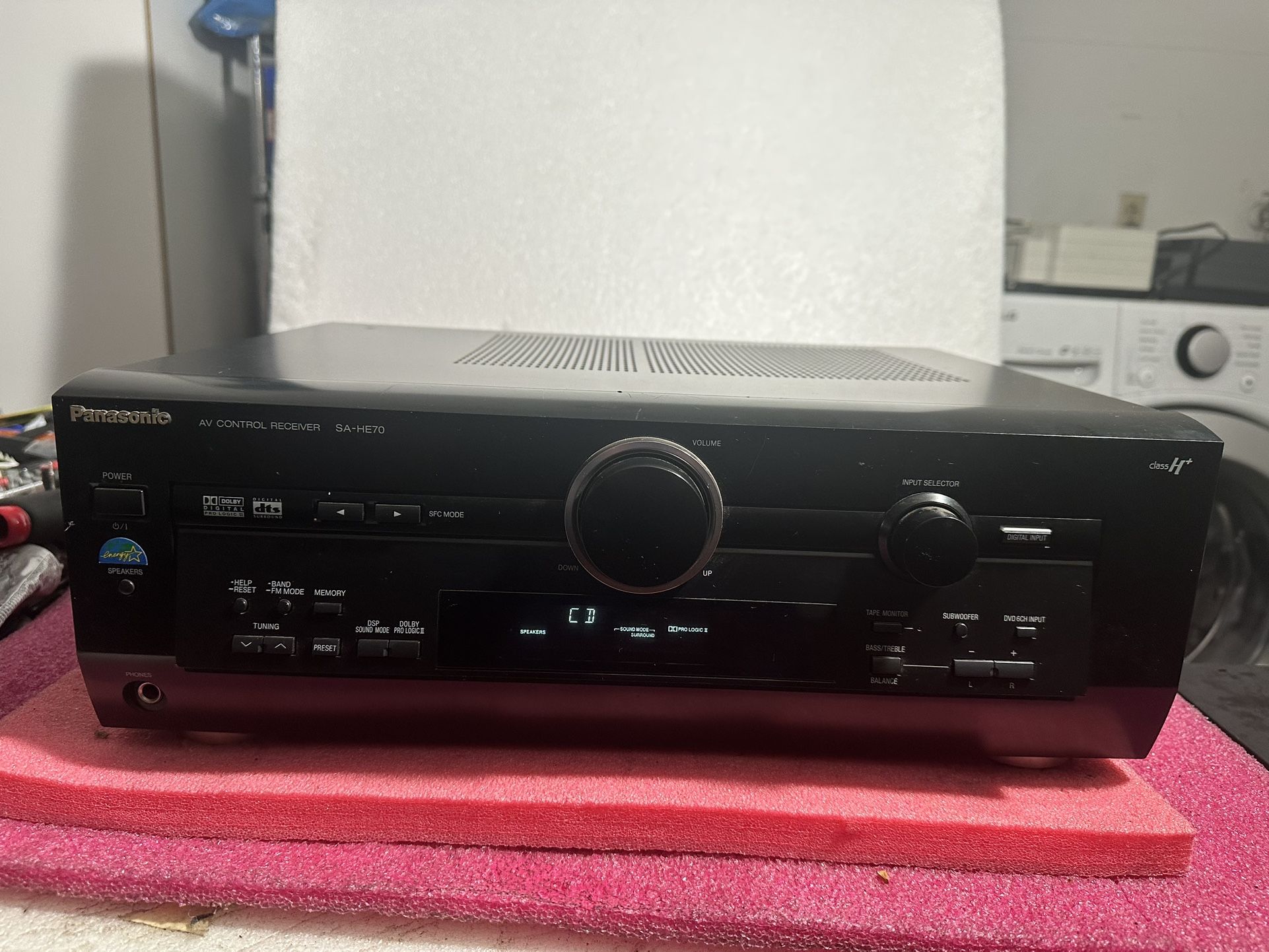 Panasonic SA-HE70 5.1 Channel AV Control Stereo Receiver