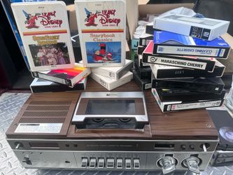 Vintage Beta Tape Player