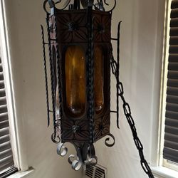Antique Iron Hanging Lamp