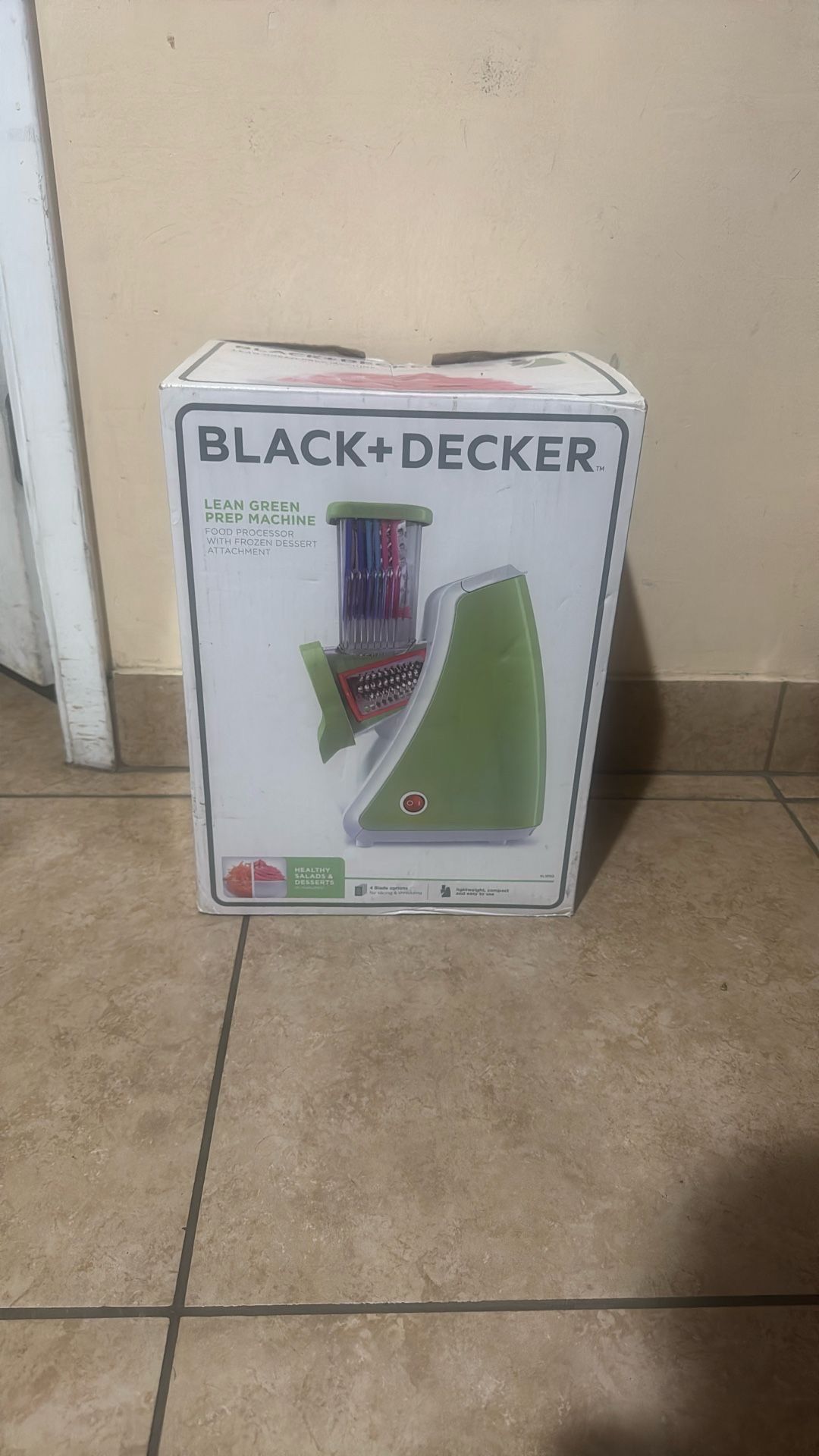 Black and Decker SL1050 Lean Prep Machine Food Processor, Green