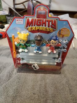 Mighty Express Netflix Figure 3-Pack