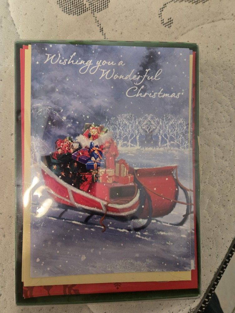 Caja D 12 Deluxe Chrismas Cards