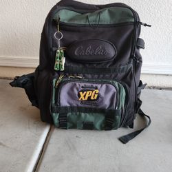 Cabelas Fishing Pack W/Gear & Reel