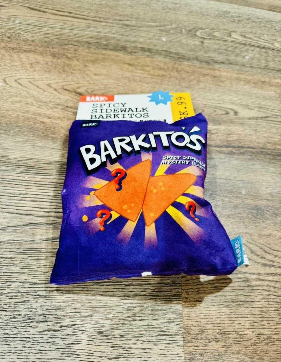 New Chip Bag Dog Toy