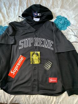 Supreme Chicago White Sox Hooded Baseball Jersey