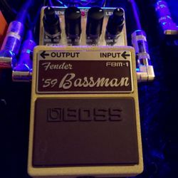 Fender ‘59 Bassman Guitar Pedal