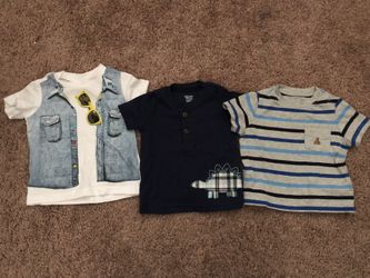 Baby Boy T-shirts 3-6 Months