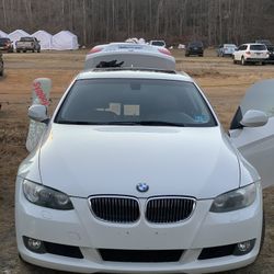 BMW 328xdrive, White, Coupe 