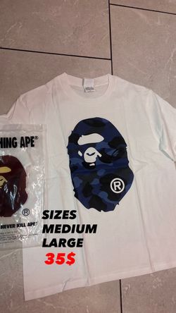 BAPE A Bathing Ape Camo Ape Head T-Shirt