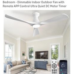 52 Inch Ceiling Fans NEW IN BOX