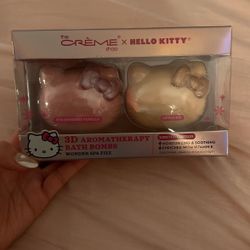 New Hello Kitty Limited Edition Bath Bombs