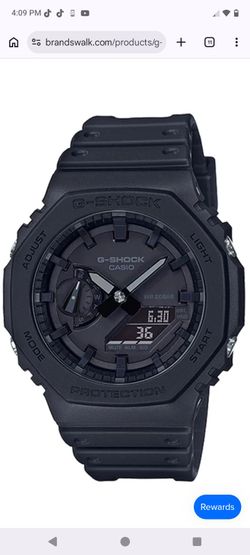 The all black Casio G-Shock GA-2100