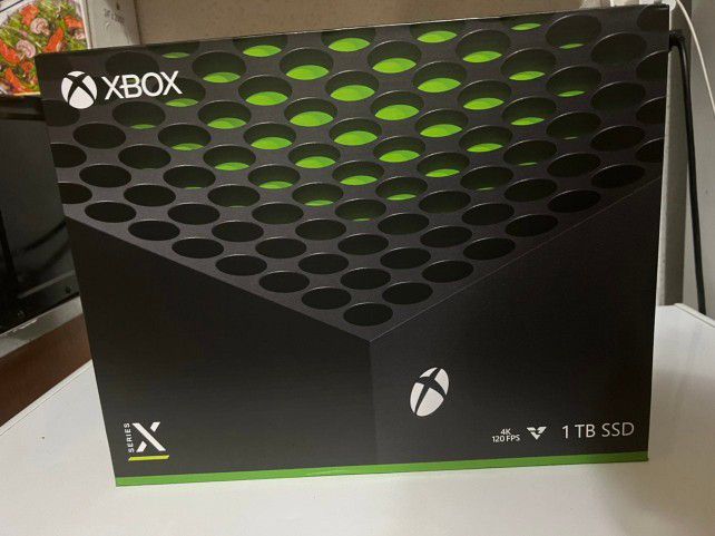 New Xbox Series X 1TB Game Console