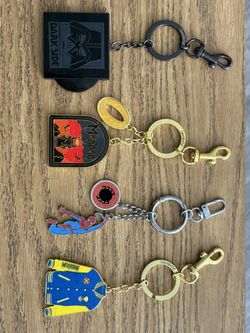 Star Wars and Marvel Keychains 