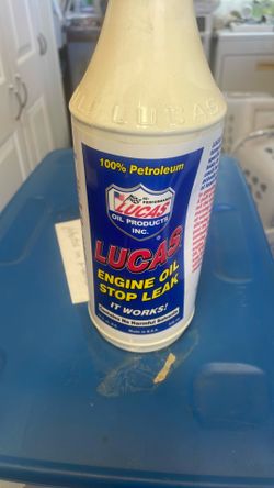 Engine oil stop leak