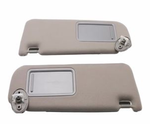 74310-33F80-B0 Passenger Sun Visor Compatible with Toyota Camry 2012 2013 2014 2015 2016 2017