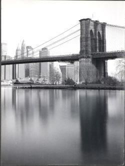 Photo art photography Brooklyn Bridge New York