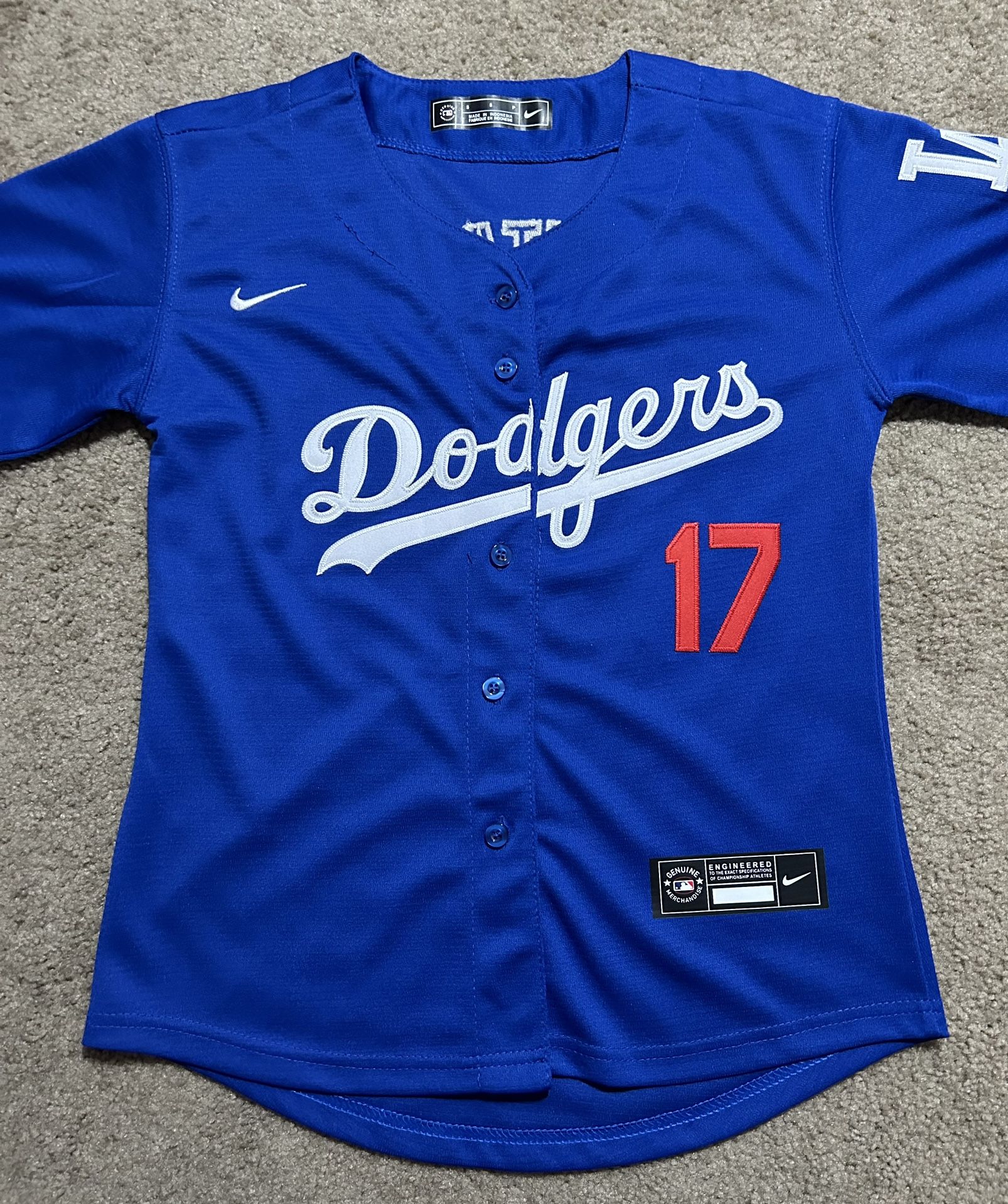 Los Angeles Dodgers ‘Shohei Ohtani #17’ Women’s Baseball Jersey