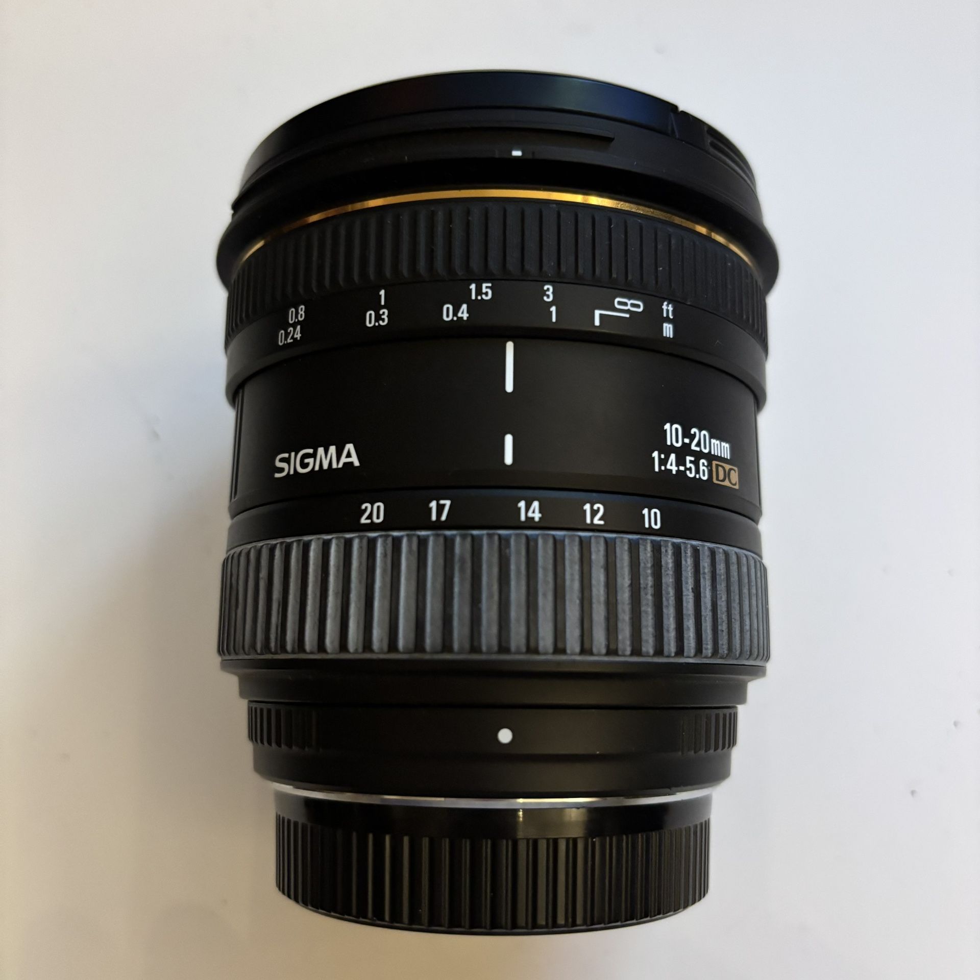 SIGMA 10-20mm F/4-5.6 DC EX