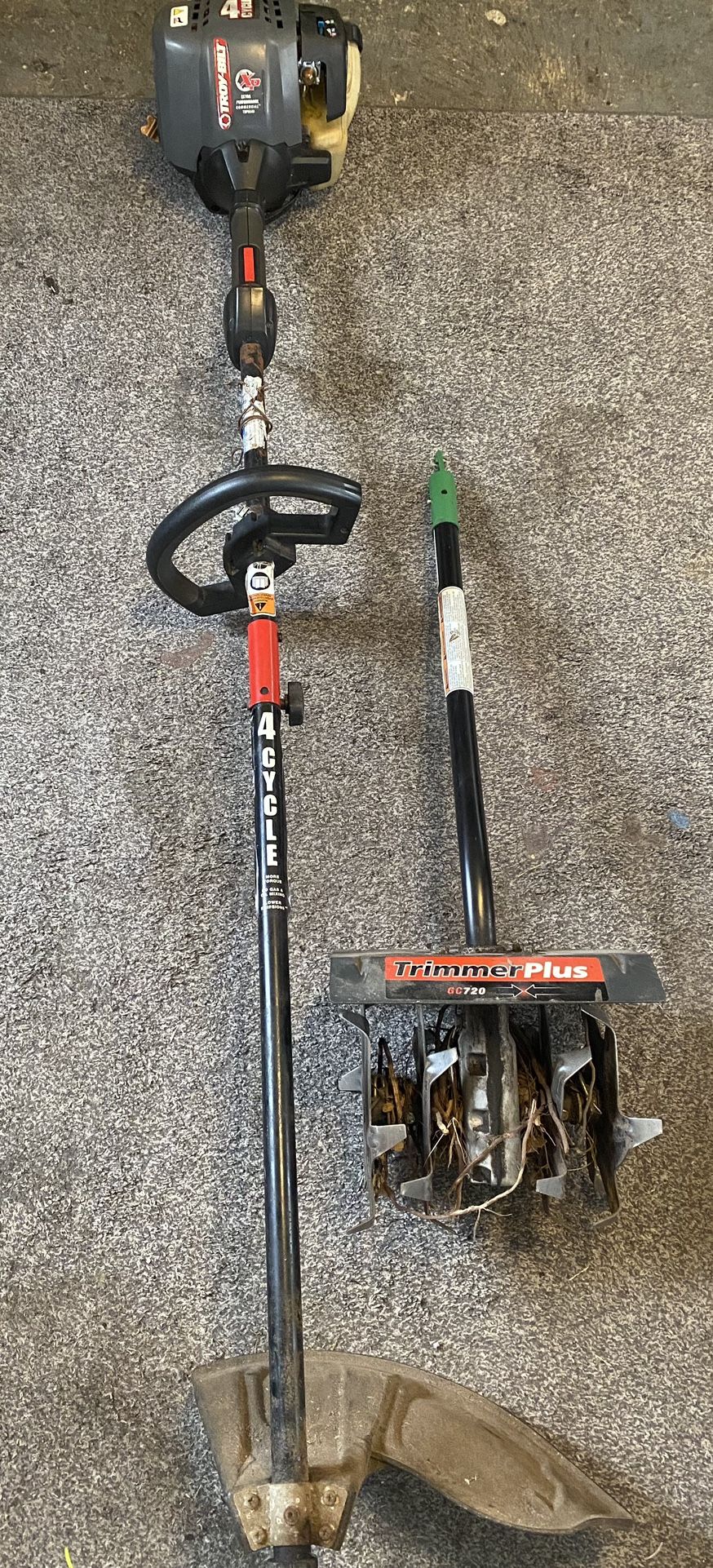 4 Cycle Troy-Bilt Weed Eater And Trimmer Plus Attachment