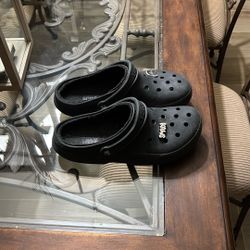Black Crocs Jibits