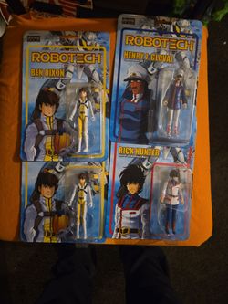 Robotech Ben Dixon Rick hunter Henry J Gloval