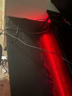 VASAGLE LED Gaming Desk