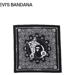 Bape X Levis Bandana 
