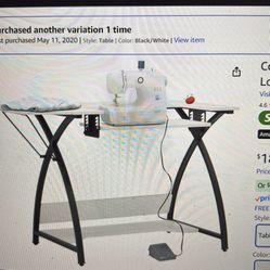Computer or Sewing Machine Desk