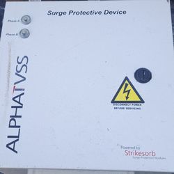 alpha tvss surge protection 100 amp 200 ka model rayvoss-120-2s-m3-3-03