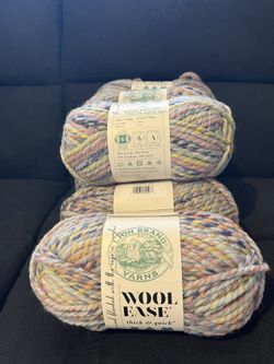 Wool Ease - Thick & Quick Yarn - 7 Skeins Dreamcatcher