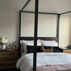 Queen Canopy Bed Frame