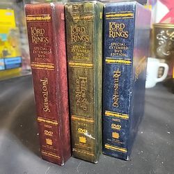 The Lord of the Rings set (DVD Special Extended DVD Edition Collectors) 12 DISCS