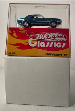 Camaro Hot Wheels American Classics 1968 Camaro SS 1-43 Scale New- hot Wheels Camaro 