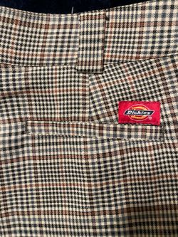 Women’s  dickie brown plaid pants