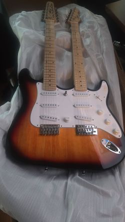 Double neck guitar