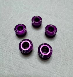 Gt Bmx chainring bolts (new open box aluminum)