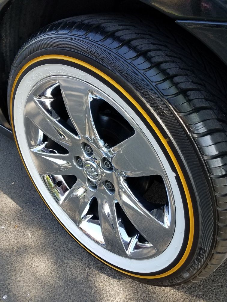 18 inch buick wheels on vogues