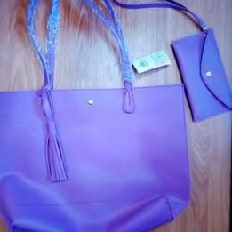 π©· Matching  Purple Wallet & Purse - Still Available